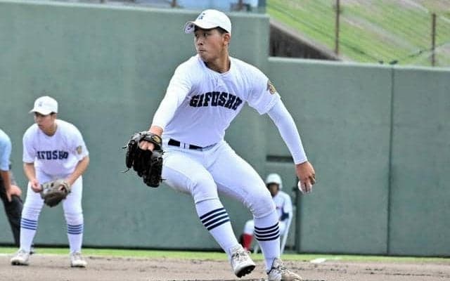 5回被安打2でコールド勝ちに貢献　県岐阜商の左腕・豊吉勝斗投手