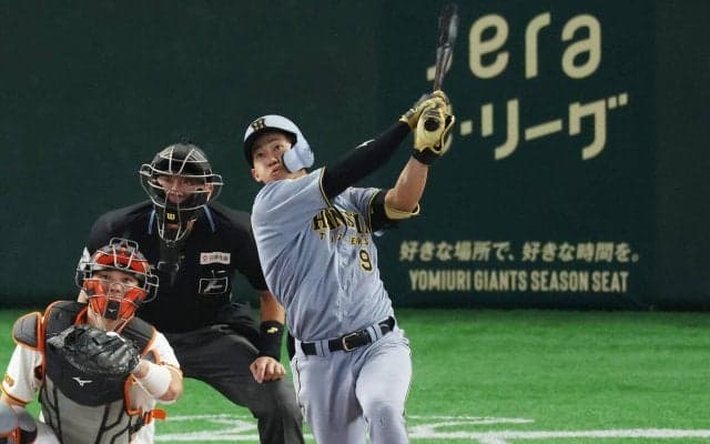 【データ】阪神立石正広が巨人竹丸和幸から本塁打　阪神ドラ１が巨人ドラ１から本塁打は初