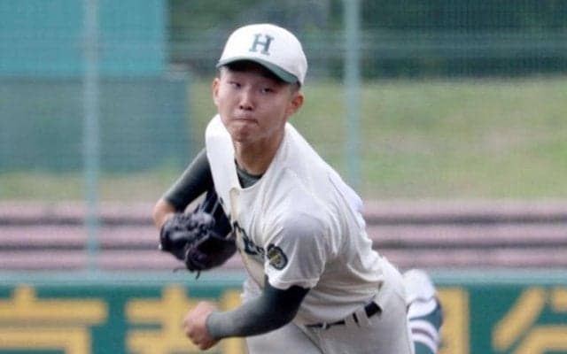 報徳学園・沢田  サイド転向で球速ＵＰ「一番合っている投げ方だった」１失点完投星　龍谷大平安と伝統校対決制す