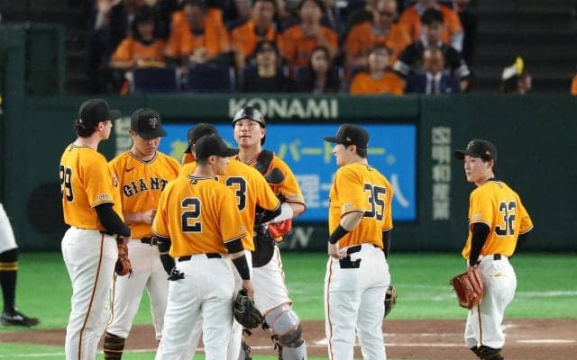 【巨人】インプレー中のボールを係員が回収するアクシデント、記録はパスボール
