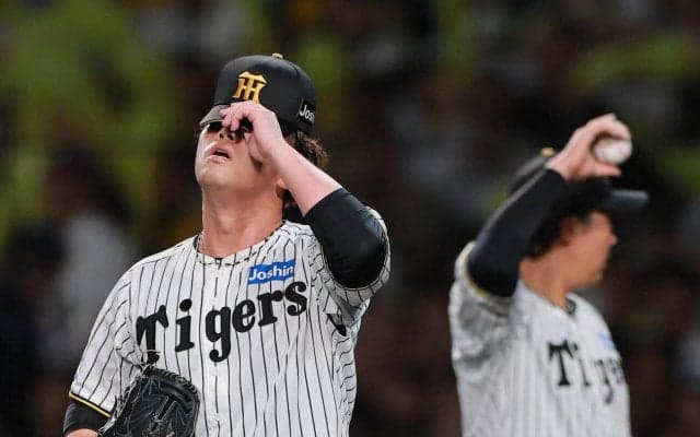 【阪神】痛恨!３番手桐敷拓馬が代打カストロに2点タイムリー献上、さらに満塁から暴投で失点