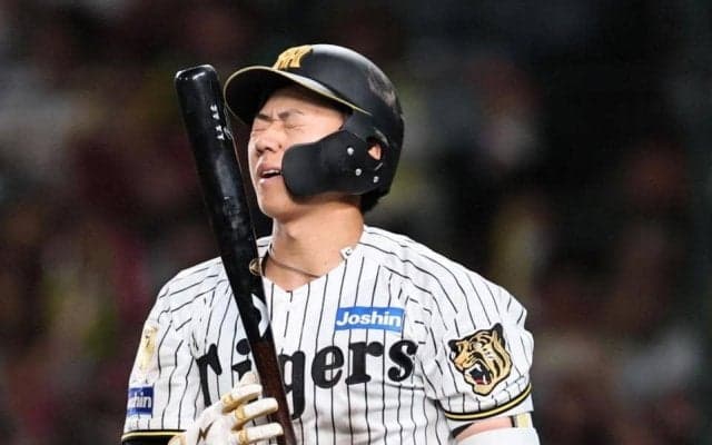阪神　今季３度目零敗で交流戦黒星発進　ドラ１・立石は連続安打「５」でストップ　九回無死満塁好機も生かせず