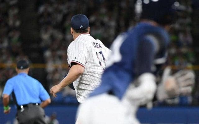 ヤクルト　キハダが来日初失点　同点の延長十一回に渡部に右翼線へ適時二塁打浴び勝ち越し点奪われる　登板１８試合目で