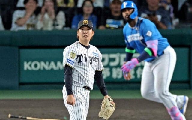 阪神・西勇　１球に泣く　レイエスに痛恨被弾「チームに良い流れを持ってこられなかった」