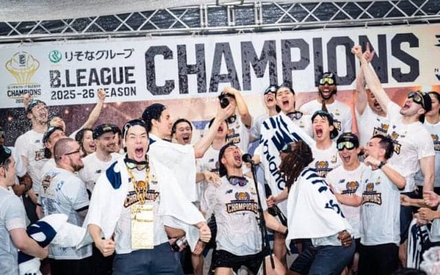 「あなたたちがいてくれたから優勝できました」長崎ヴェルカ・馬場雄大“恩返し”の初優勝