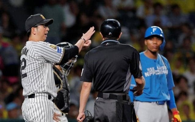 阪神・藤川監督「ルーキーだし故意的にするはずない。ただ、ルールの状況と照らし合わせて」五回の審判への確認について言及　坂本は「そういう判断になったらこっちの技術不足かなと」