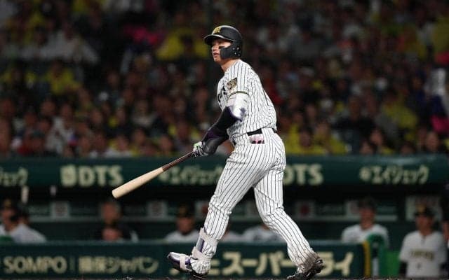 【阪神】森下翔太が佐藤輝明に並ぶトップ12号　加藤貴之の90キロを「待って打てた」技あり弾