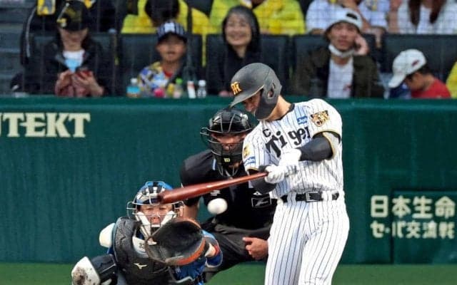 阪神・坂本　お得意左腕撃ち「打てる球を打とうと」出場４試合連続安打　対左投手なら打率・４５５　