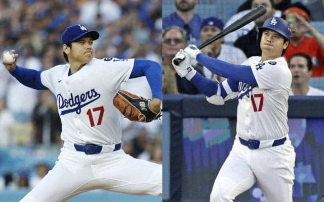 大谷翔平、投打同時出場決定　前日の試合で右手死球の影響なし　ロバーツ監督明言「彼は打ちます」　チーム５連勝＆自身の５勝目懸けて菅野と投げ合い