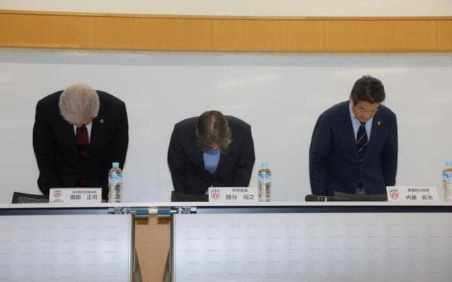 バレーボール協会会見　佐藤駿一郎容疑者　大麻発見パチンコ店には複数選手で　入手経路は「知り合いから」ＮＴＣにも持ち込まれた可能性　本人は謝罪　他選手は練習継続「代表として精神的に一番落ちている」