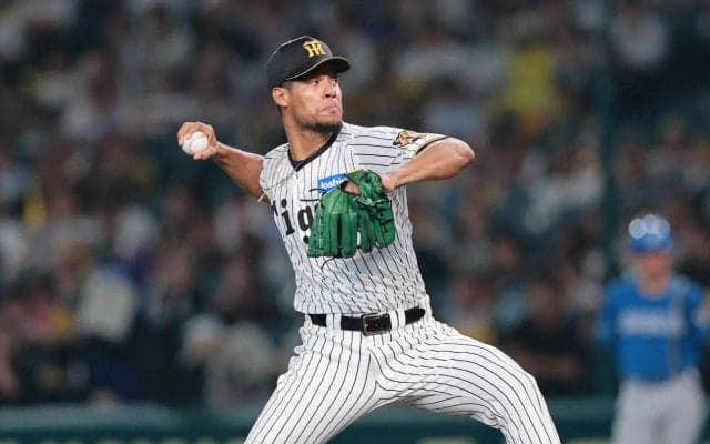 【阪神】ダウリ・モレッタが１軍復帰登板、レイエスK、万波Kで１回無失点、復活アピール