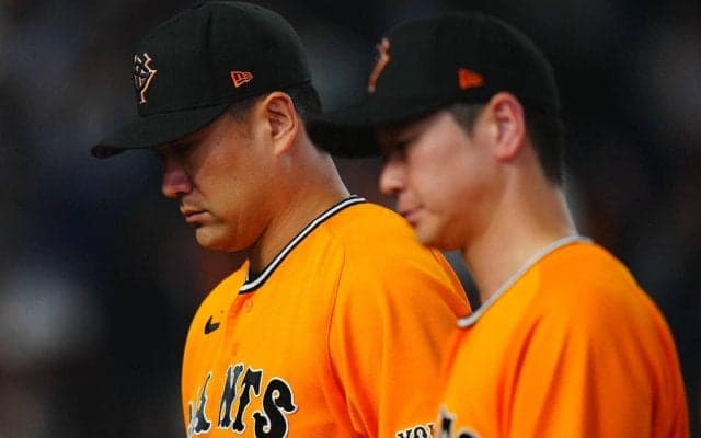 【巨人】５回３失点の田中将大「台無しにしてしまった」東京D初登板も日米通算204勝ならず