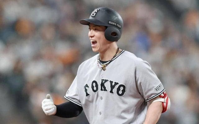 【巨人】松本剛が古巣相手に勝利引き寄せる適時打　先発井上温大は５回２失点で４勝目