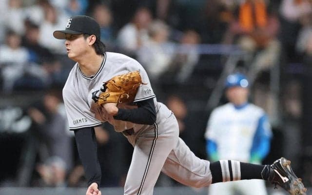 【巨人】思わず感情あふれた田中瑛斗「恩返しの一つかなと」古巣相手に初登板で無失点