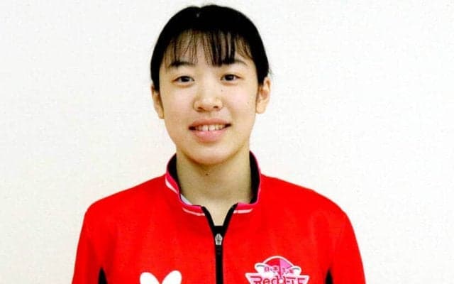 日本生命レッドエルフ・面手凛　先輩・早田ひなと並んで練習「今年こそは勝ち越したい」…ＴリーグＮＥＷＳ