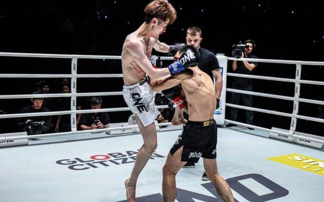 【ONE】平山裕翔、破壊力抜群の飛びひざで１回TKO勝ち「もっと頑張っていくので注目して」