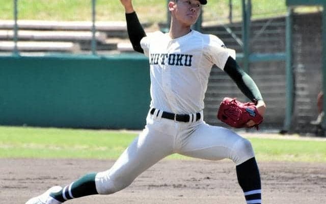 報徳学園の2年生右腕、三塁を踏ませない好投　「夏の主役」を目指す