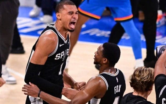 スパーズが12年ぶりNBAファイナル進出…前年王者サンダー撃破、ニックスとファイナルで激突へ