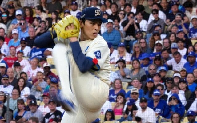 佐々木朗希、今季初100マイルで力勝負　速球平均球速158・5 キロ、先発ではメジャー最速