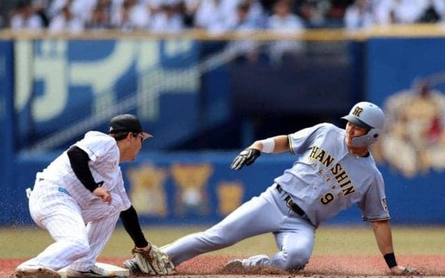阪神　立石がプロ初盗塁　サブロー監督リクエストも覆らず　プロ初の５番出場で