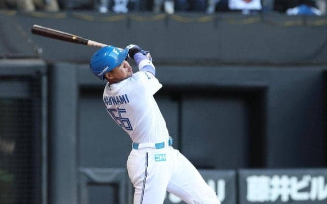 【日本ハム】万波中正「オニール・クルーズぐらい飛んだ」ド派手12号　141mかっ飛ばした