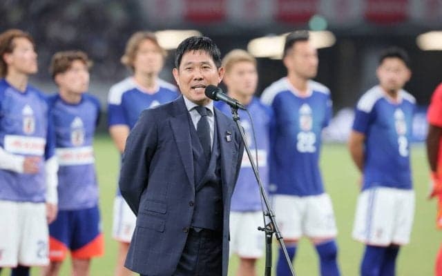 森保一監督「ニッポン一丸の共闘を」「皆様の日常の活力になりたい」壮行セレモニーで熱く宣言…Ｗ杯壮行試合は１-０で勝利