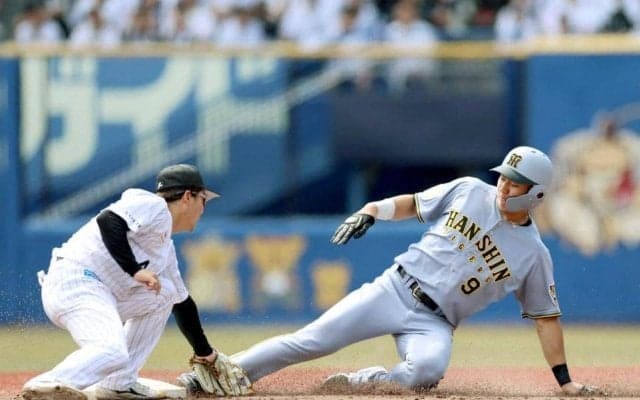 阪神・ドラ１立石　プロ初５番、脚で存在感　初盗塁＆激走内野安打　６試合ぶりマルチ「強い打球は行っている」
