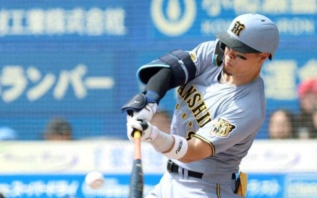 阪神・佐藤輝　５月無安打は４試合のみ　月間打率・３６３でＭＶＰ有力　１３試合連続安打、自己最長にあと１