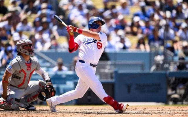 マイナーから昇格のドジャース苦労人ウォード、初本塁打喜ぶ「感覚がないくらいうれしい」