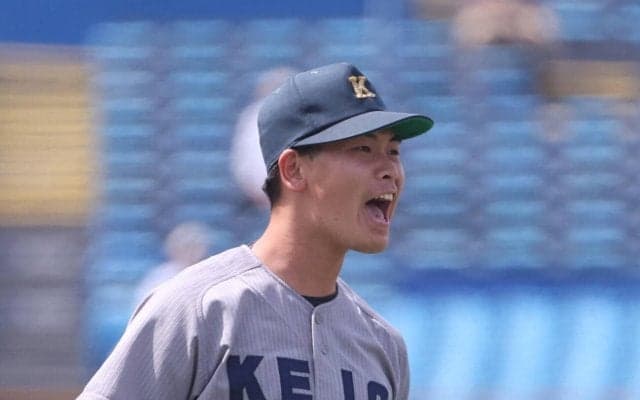 慶大が早大下し完全優勝、エース渡辺和大「涙が止まらなかった」　前日「天覧試合」はサヨナラ負け