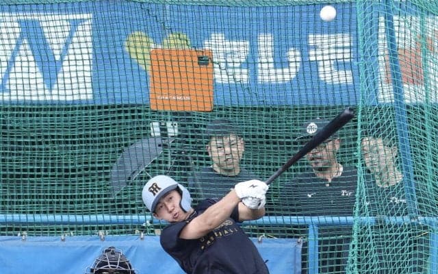 【阪神】ドラ１立石正広、パ首位の西武相手にも「いつもと変わらず、勝てるように貢献」