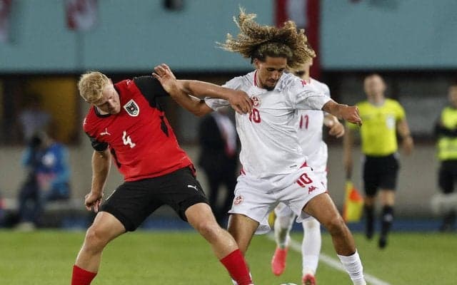 W杯で日本と同組チュニジア“10人”オーストリアに０－１敗戦　10番ハンニバル負傷