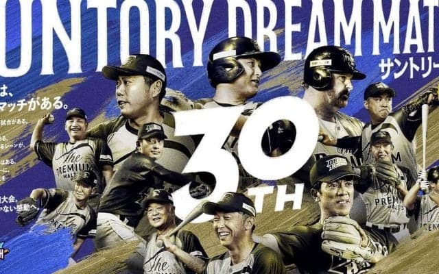 7・27サントリードリームマッチに掛布ら新戦力加入　始球式は上戸彩　出場予定者一覧