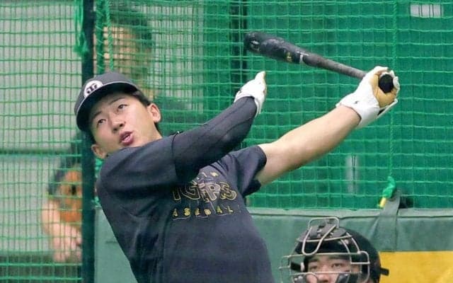 阪神・ドラ１立石　大学日本代表で共闘の西武・小島、ドラ２・岩城との再会心待ち「活躍は刺激になる」