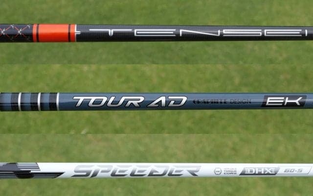 “新作シャフトバトル” が勃発 ツアーAD、TENSEI、スピーダーNXのニューモデルが男子ツアーに登場