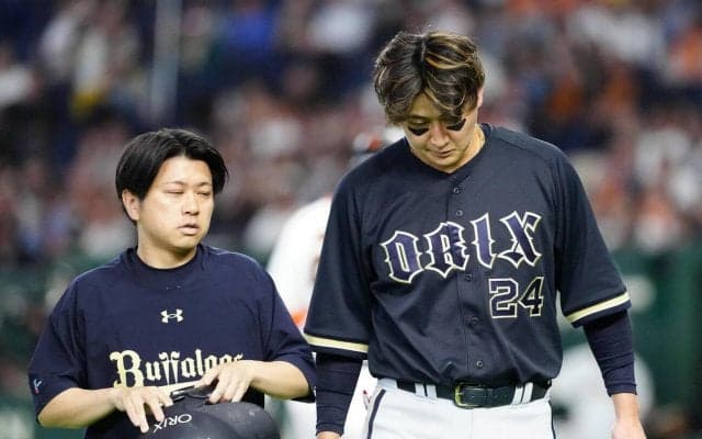 【オリックス】紅林弘太郎が頭部死球でベンチへ…前日は森友哉が抹消、グラウンド復帰にホッ