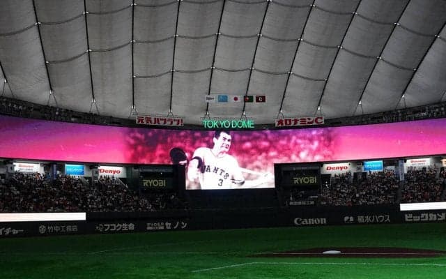 【巨人】長嶋茂雄終身名誉監督の一周忌　「３」を左右反転し「Ｅ」にたとえ「永久」表現