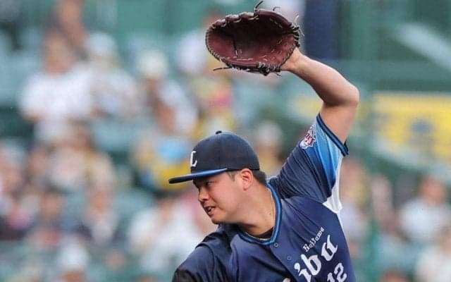 西武逃げ切る　先発・渡辺が７回２安打無失点で３勝目　ネビンが二回に１０号先制ソロ