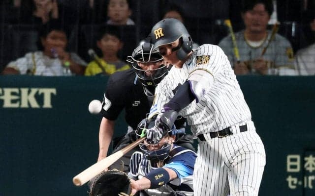 【阪神】森下翔太が先輩の意地　中大3学年後輩の西武岩城から三塁打「明日もまた頑張ります」