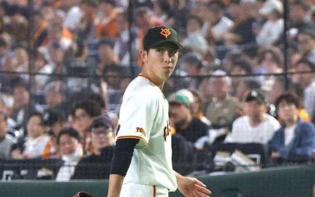 巨人・戸郷　危険球で東京Ｄ騒然　わずか１４球で降板「紅林選手とチームに申し訳なかったです」