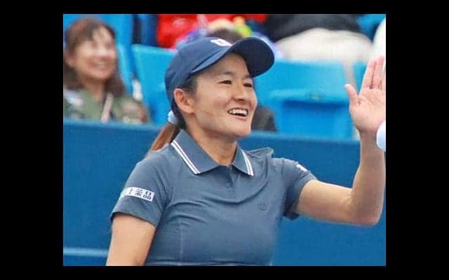 青山修子 全仏OP複で初の4強 