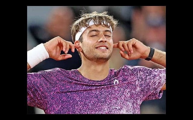  世界6位に逆転勝ちで四大大会初の4強 