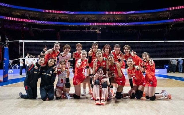 バレー女子日本代表、フランス相手の逆転白星は「素晴らしい開幕戦」　最多18得点の佐藤淑乃を仏紙が称賛「サトウが試合を支配」
