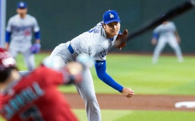 大谷降板から4分後…MLB公式が投稿した“謎の1枚”「かっこよ」　好評の裏で「なんかイマイチ」
