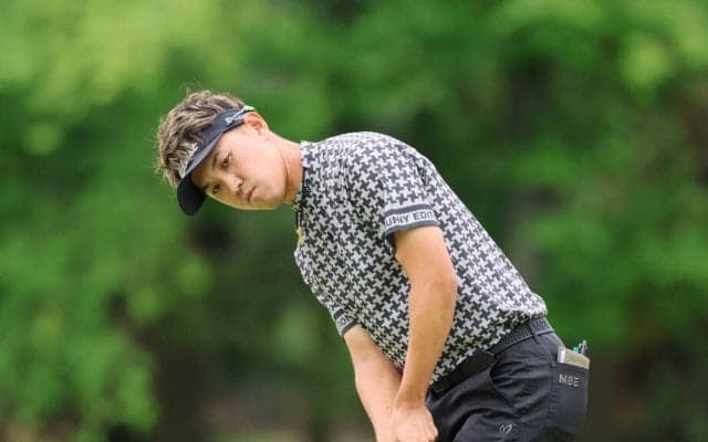 【男子ゴルフ】石川遼らに続け！　阿久津未来也、選手会長６人目の国内メジャーＶへ単独首位発進「優勝したい」