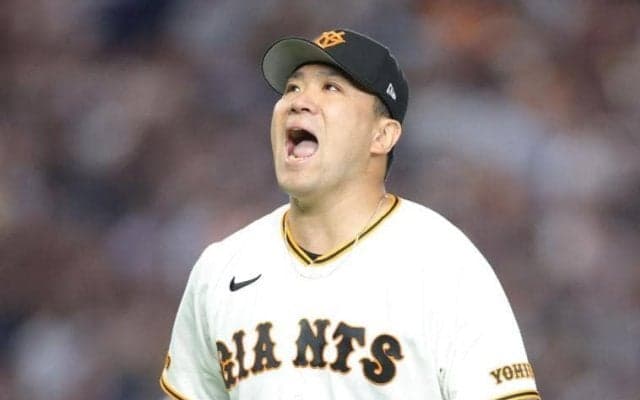 巨人・田中将　７回７安打１失点で降板　今季最多１１２球の熱投