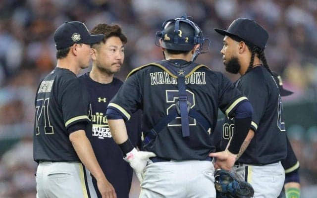オリックス３連敗　エスピノーザが２敗目、八回途中２失点も援護なし　打線は初回に先制も追加点奪えず