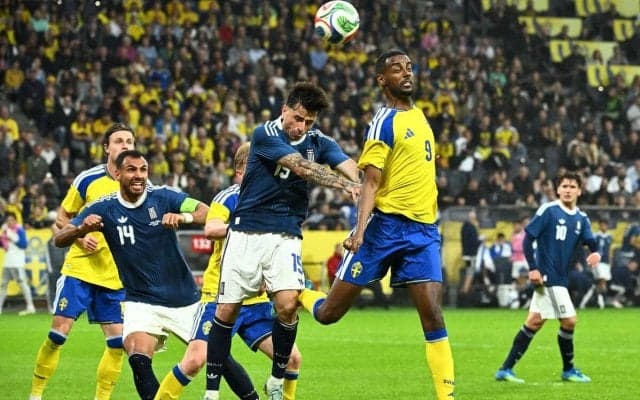 【Ｗ杯】スウェーデン代表、エース・ヨケレス弾もラストワンプレーで失点　ギリシャと２-２で引き分け　