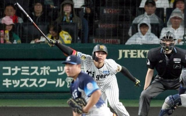 阪神・嶋村　平良撃ち！１７の７“シン代打の神様”打率・４１２　虎４９イニングぶり適時打「がむしゃらに食らいついた結果」