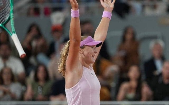 19歳アンドレーワ、「ボールのフェルトが見えるほど集中できた」と驚異的な集中力で全仏決勝へ！コスチュクの連勝にストップ[全仏オープン]
